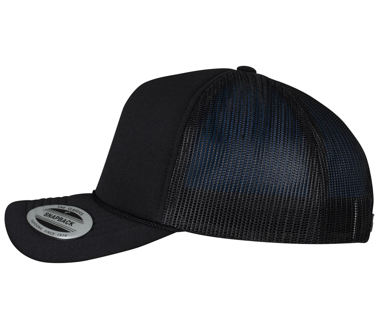 FLEXFIT Foam Trucker Cap Curved Visor