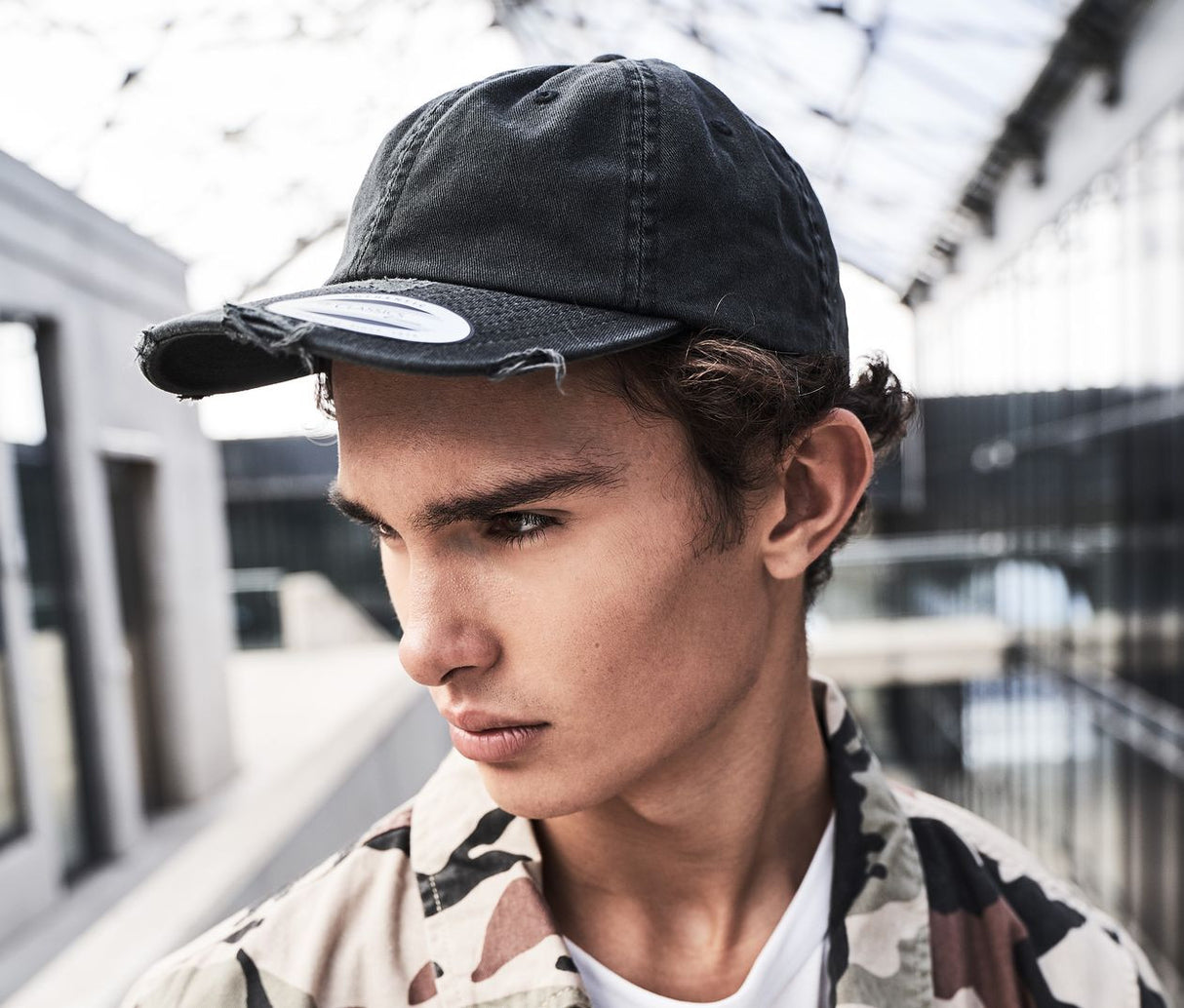 FLEXFIT LOW PROFILE DESTROYED CAP