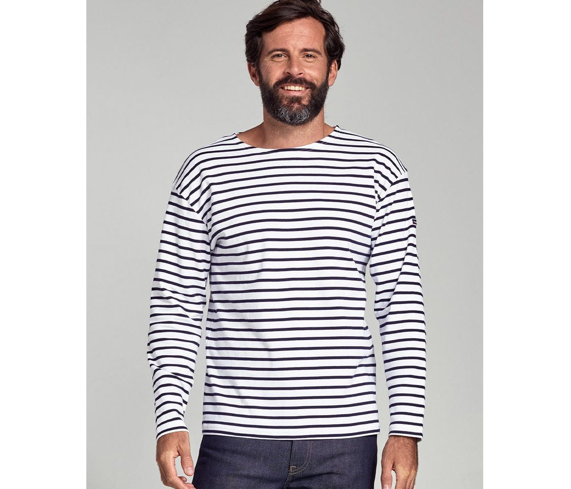 SHIRT IM MARINE-STIL "LOCTUDY"