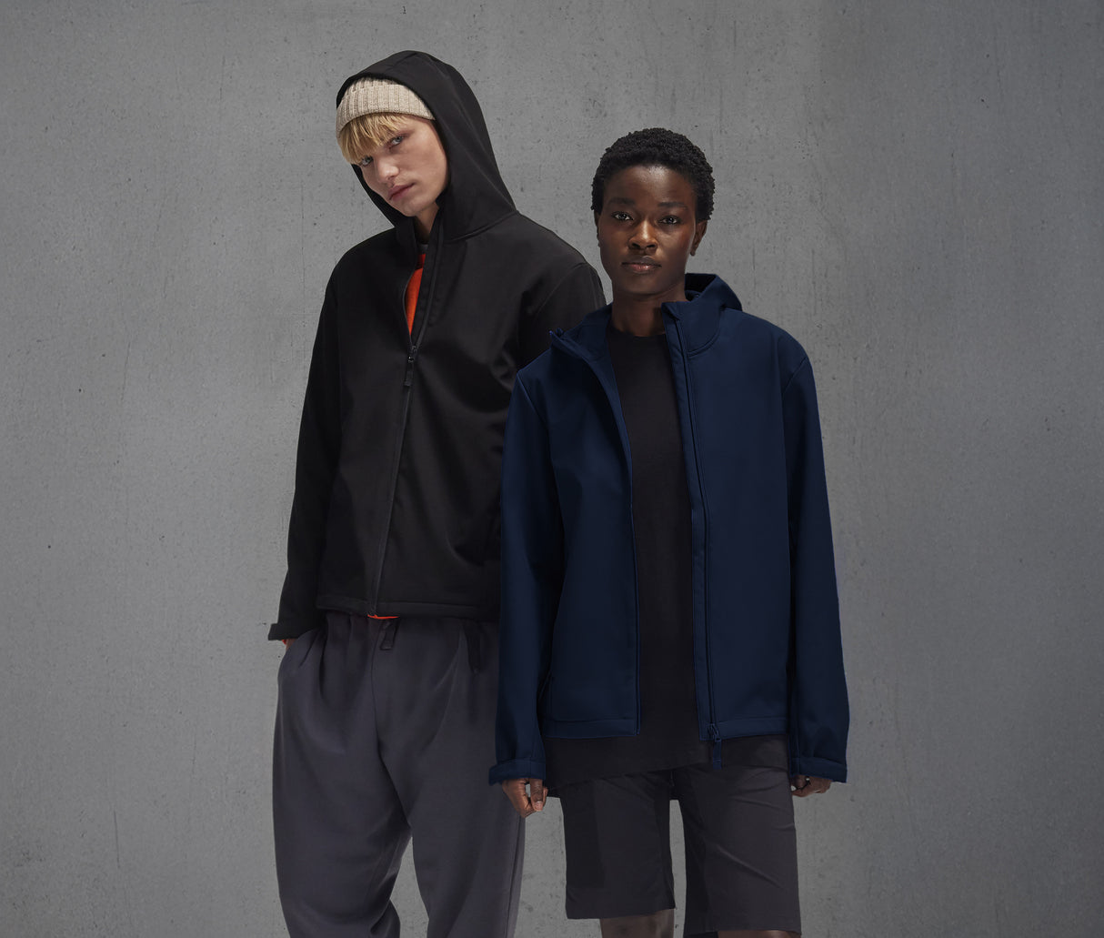 B&C Reset Hooded Softshell