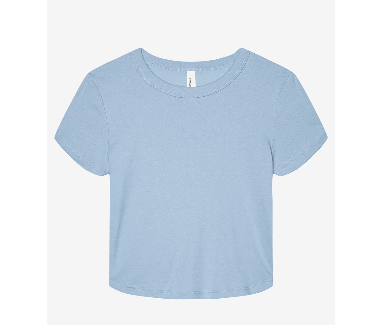 BELLA + CANVAS WOMEN'S MICRO RIB BABY TEE