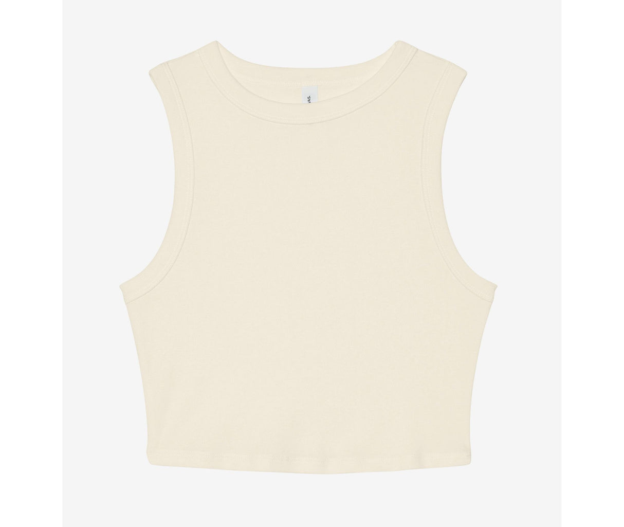 BELLA + CANVAS WOMEN'S MICRO RIB MUSCLE CROP TANK