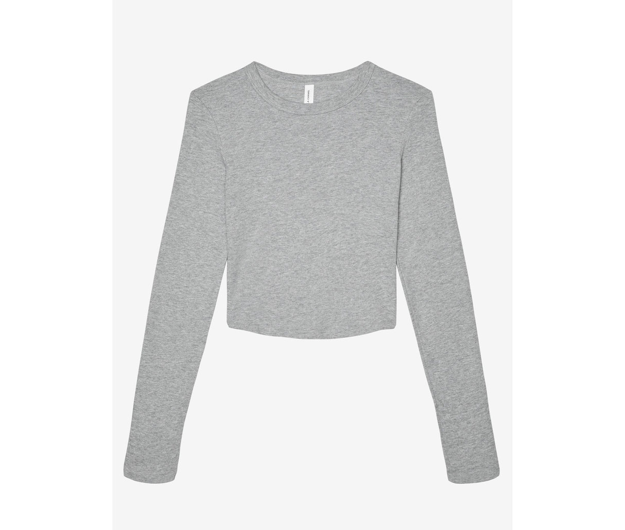 WOMEN'S MICRO RIB LONG SLEEVE BABY TEE