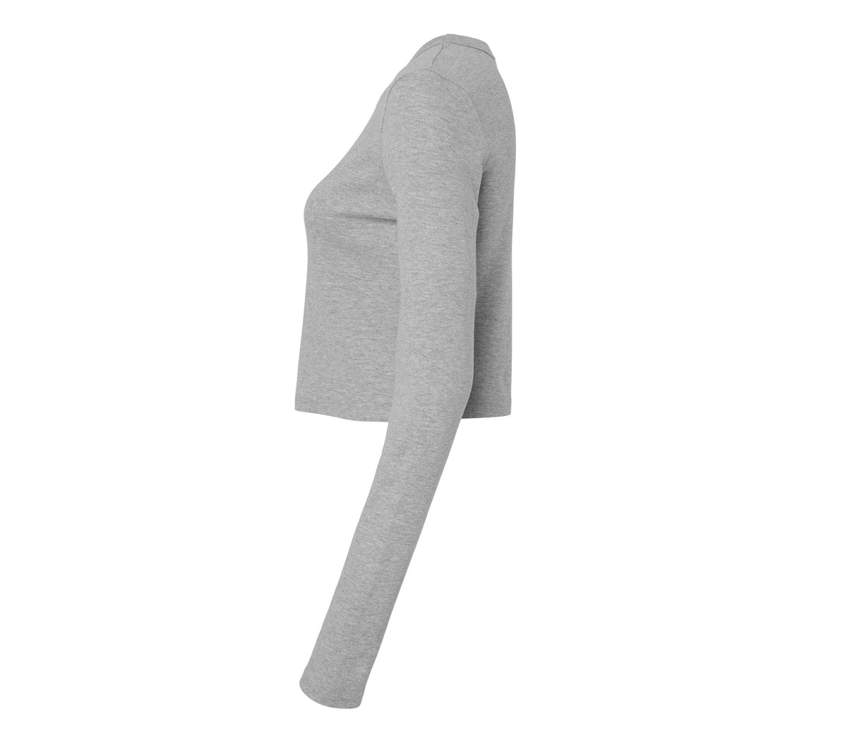 BELLA + CANVAS WOMEN'S MICRO RIB LONG SLEEVE BABY TEE