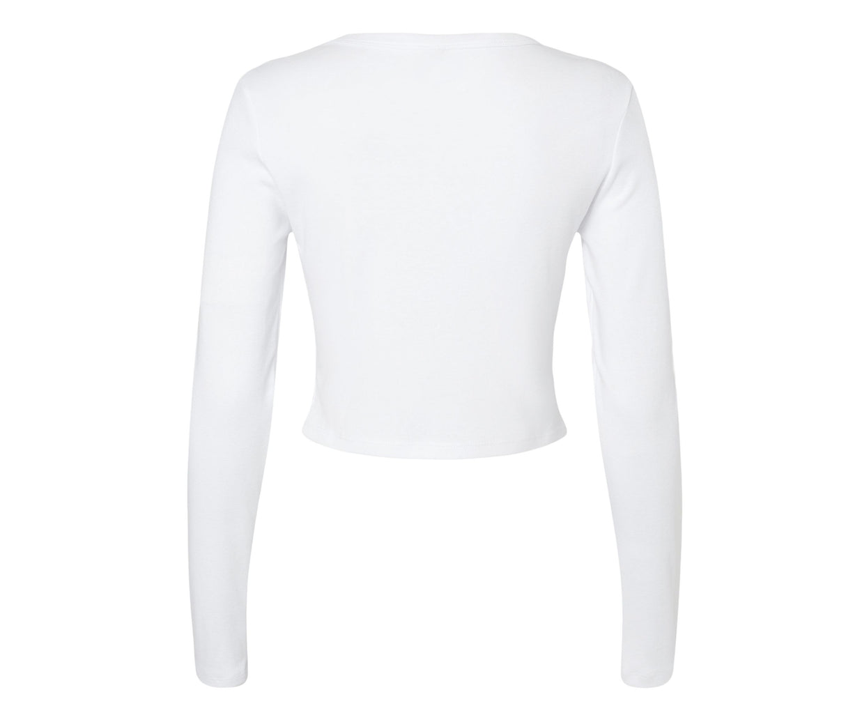 BELLA + CANVAS WOMEN'S MICRO RIB LONG SLEEVE BABY TEE