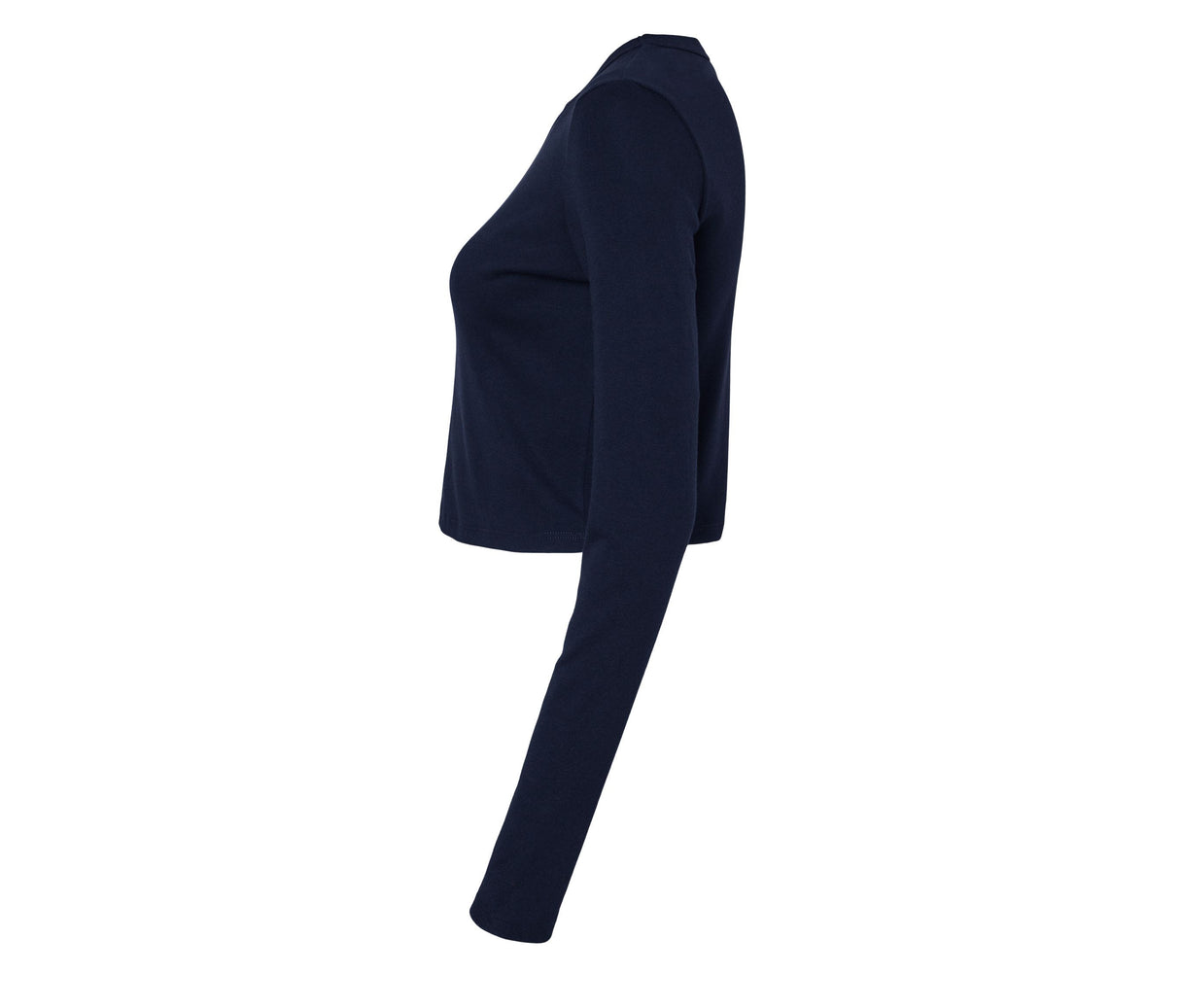 BELLA + CANVAS WOMEN'S MICRO RIB LONG SLEEVE BABY TEE