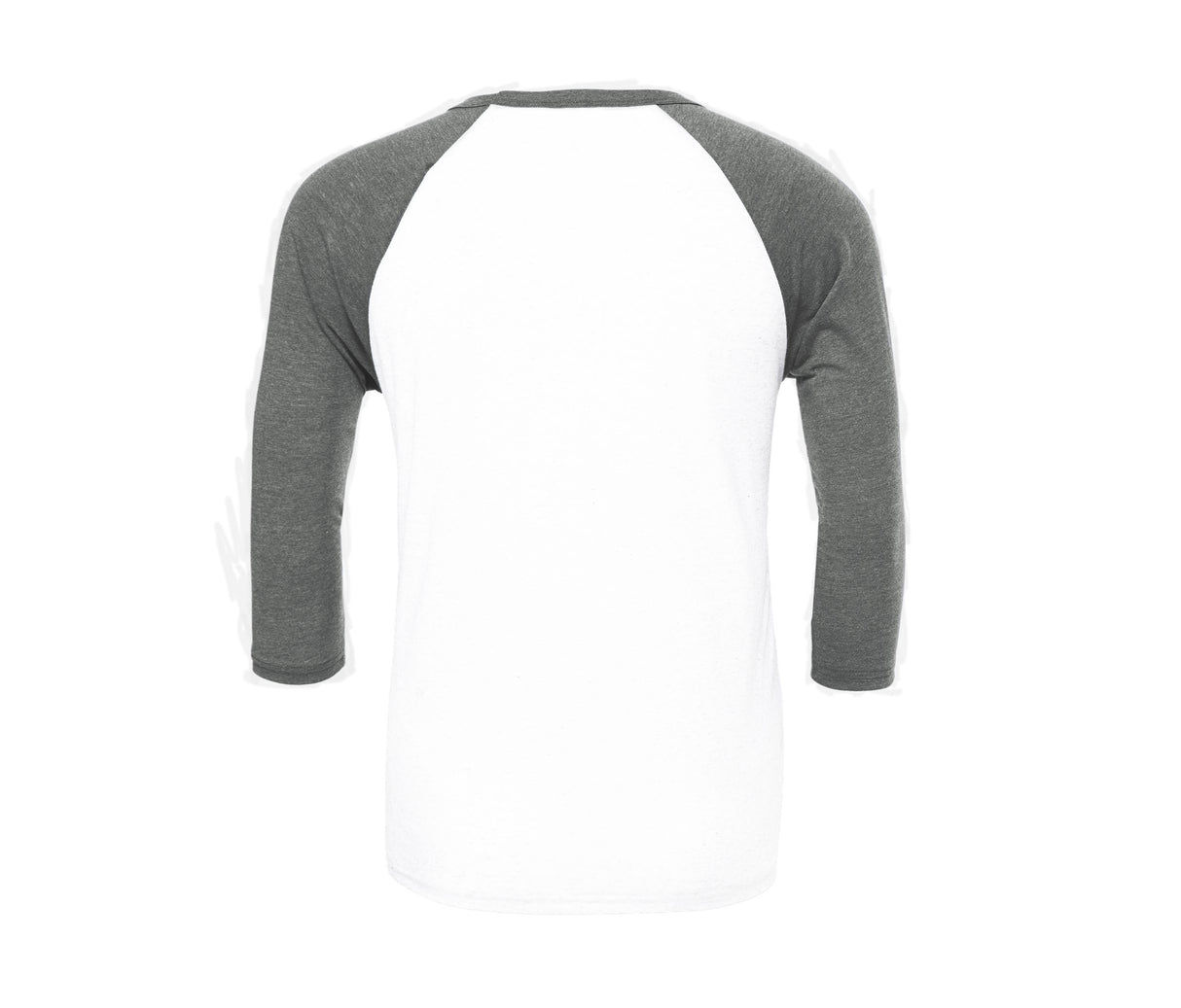 BELLA + CANVAS Unisex 3/4 Sleeve Baseball Tee