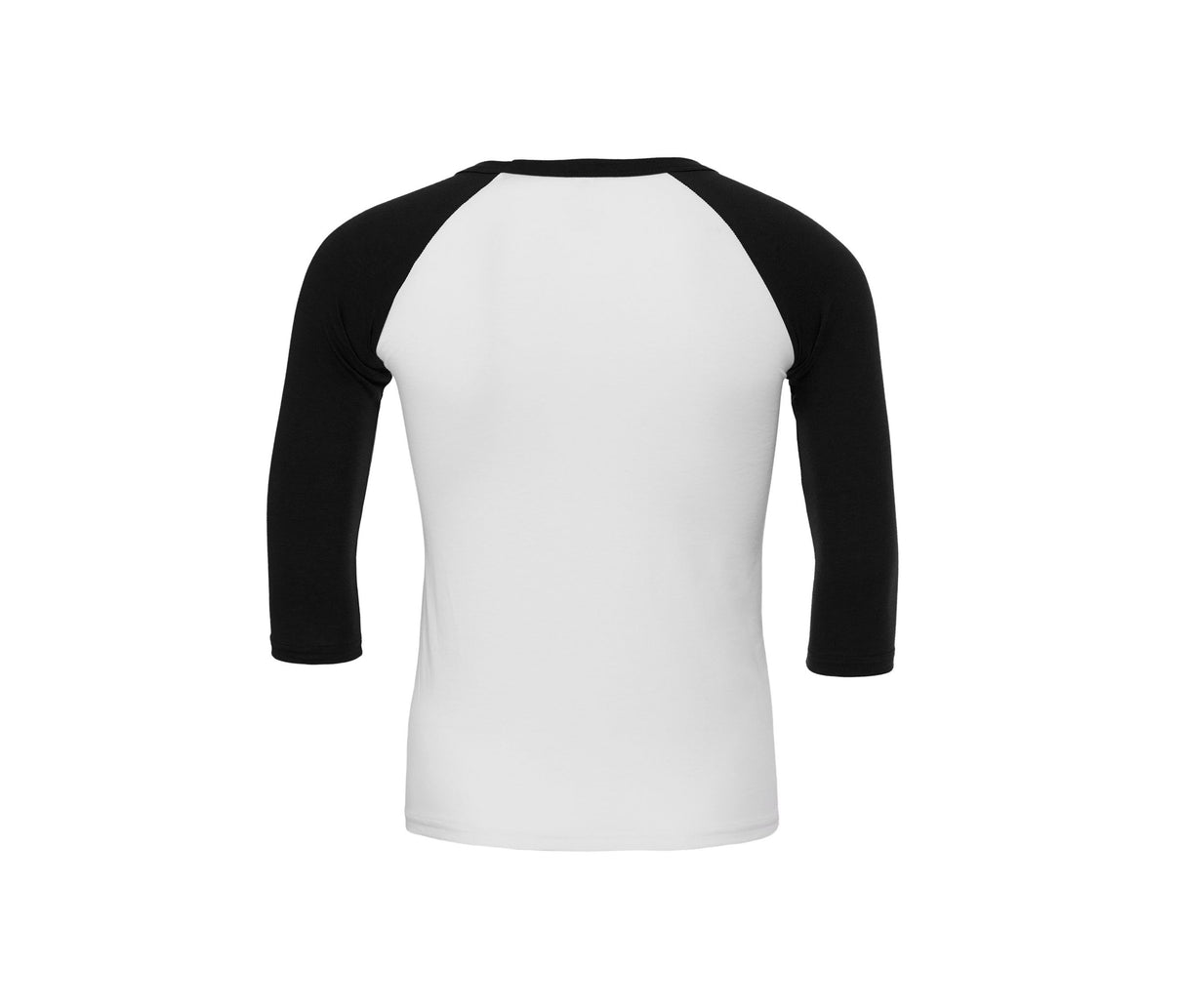 BELLA + CANVAS Unisex 3/4 Sleeve Baseball Tee