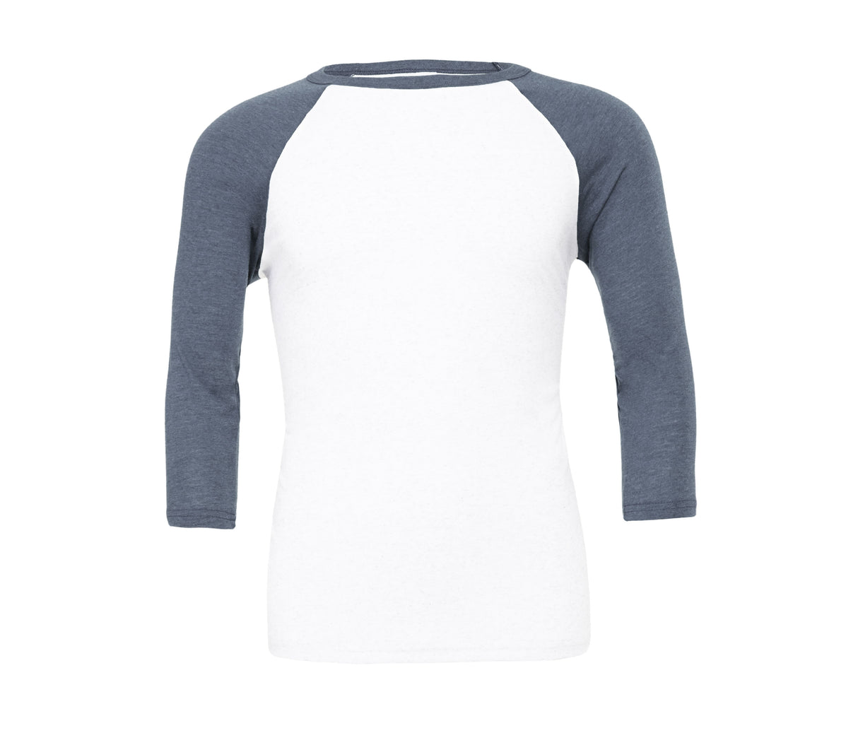 BELLA + CANVAS Unisex 3/4 Sleeve Baseball Tee