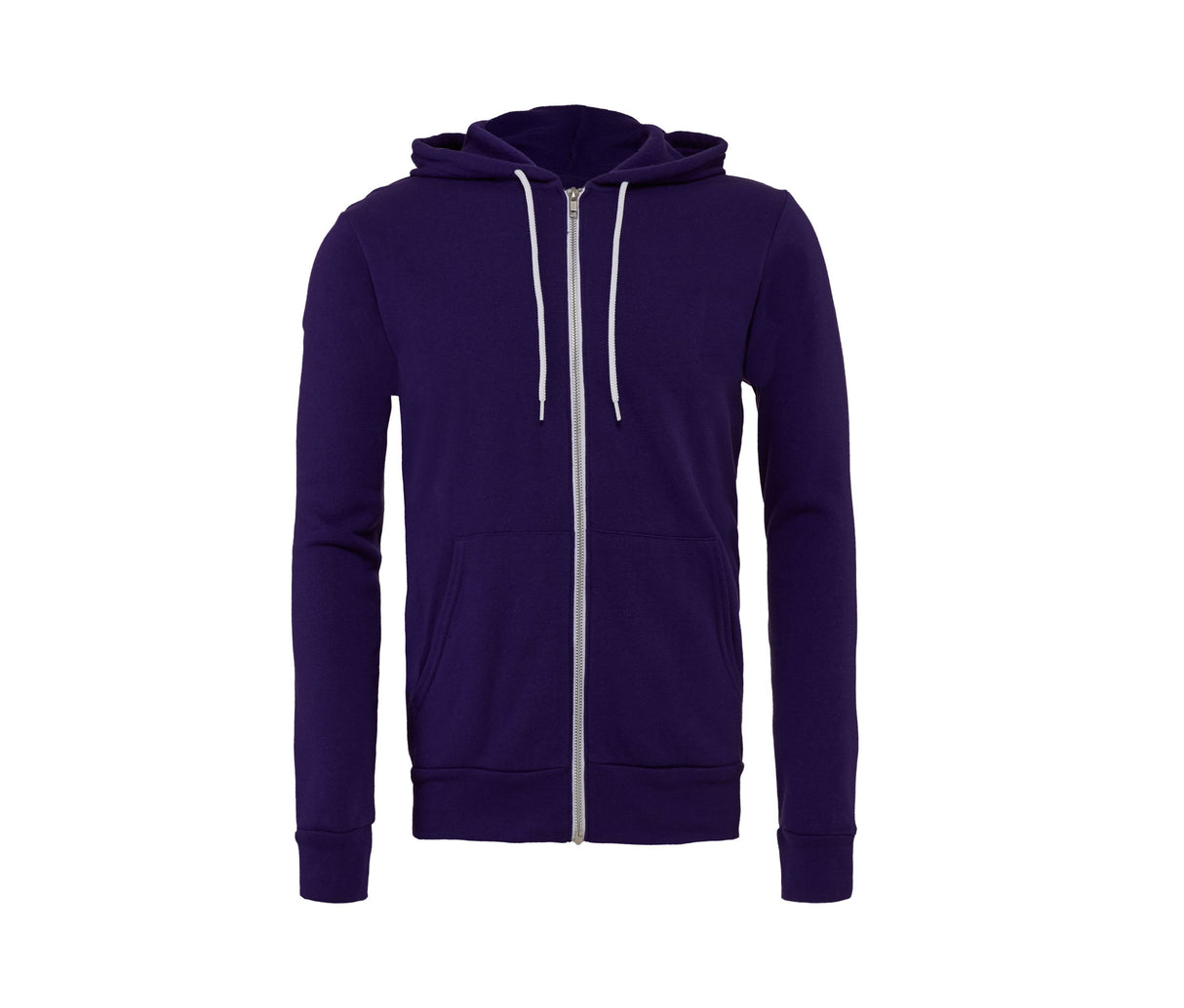 BELLA + CANVAS Unisex Fleece Full-Zip Hoodie