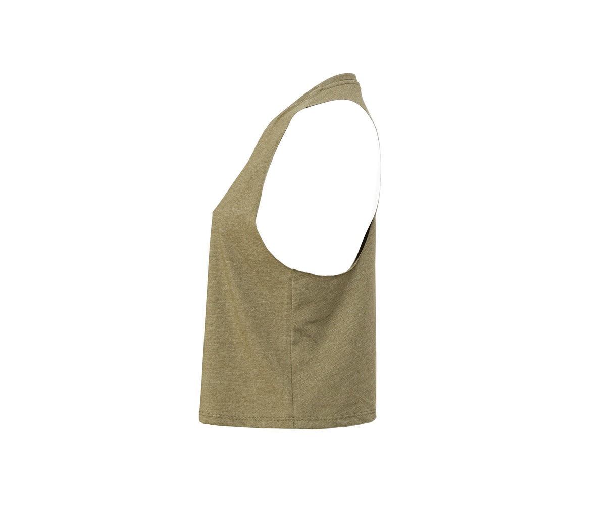 BELLA + CANVAS Women's Racerback Cropped Tank