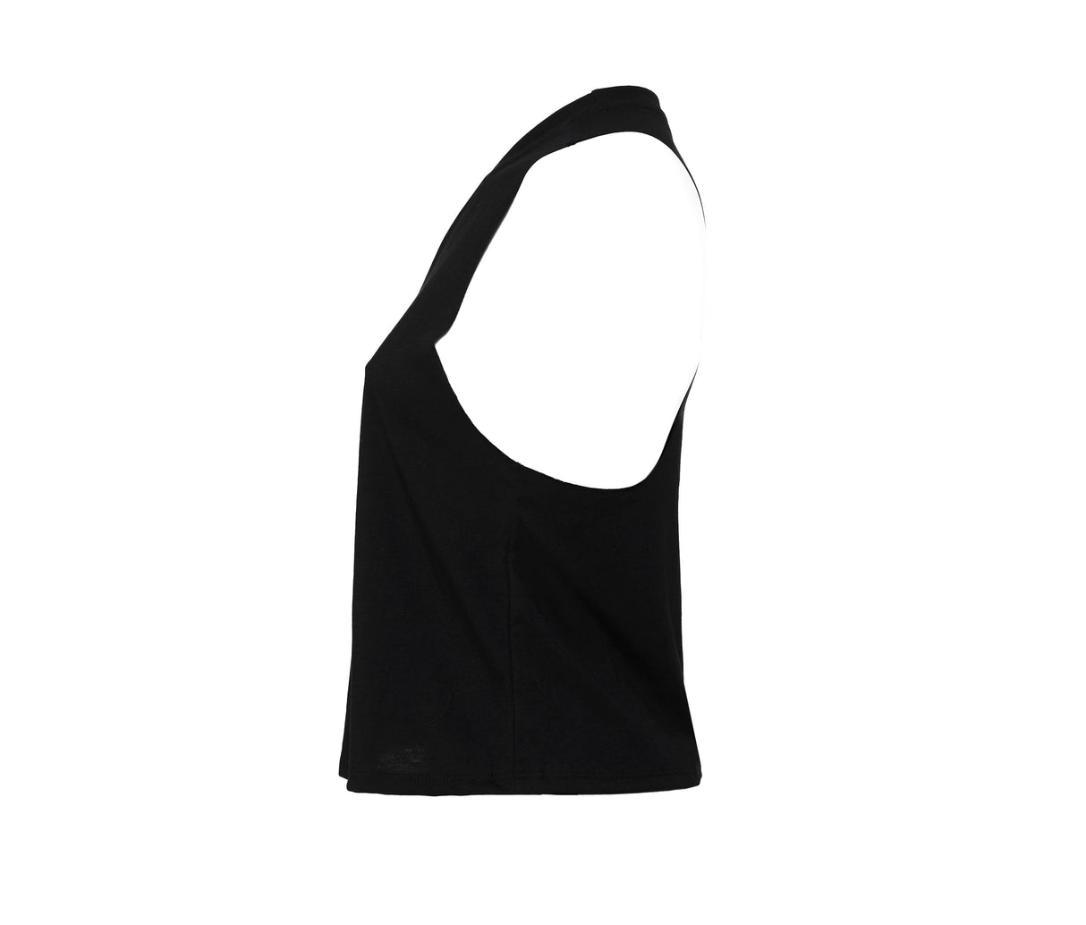 BELLA + CANVAS Women's Racerback Cropped Tank