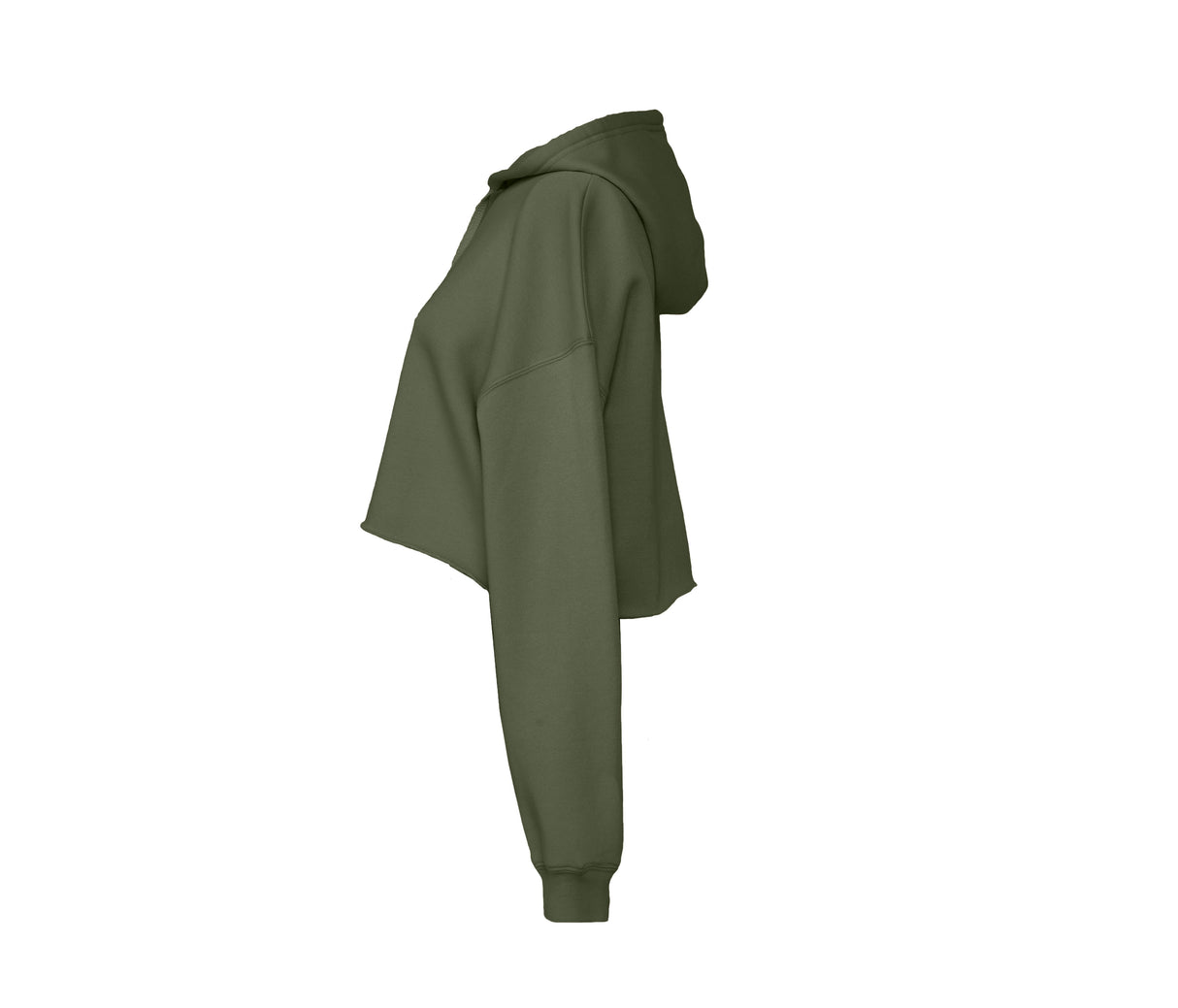 BELLA + CANVAS Women's Cropped Fleece Hoodie