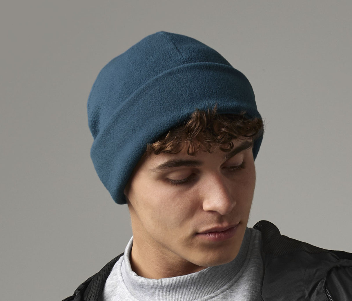 BEECHFIELD RECYCLED FLEECE CUFFED BEANIE