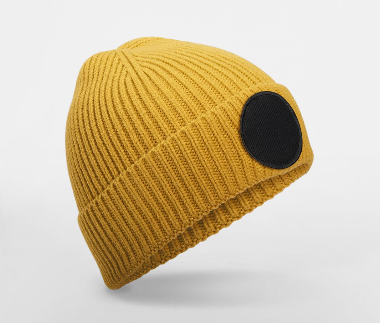 BEECHFIELD CIRCULAR FASHION PATCH BEANIE