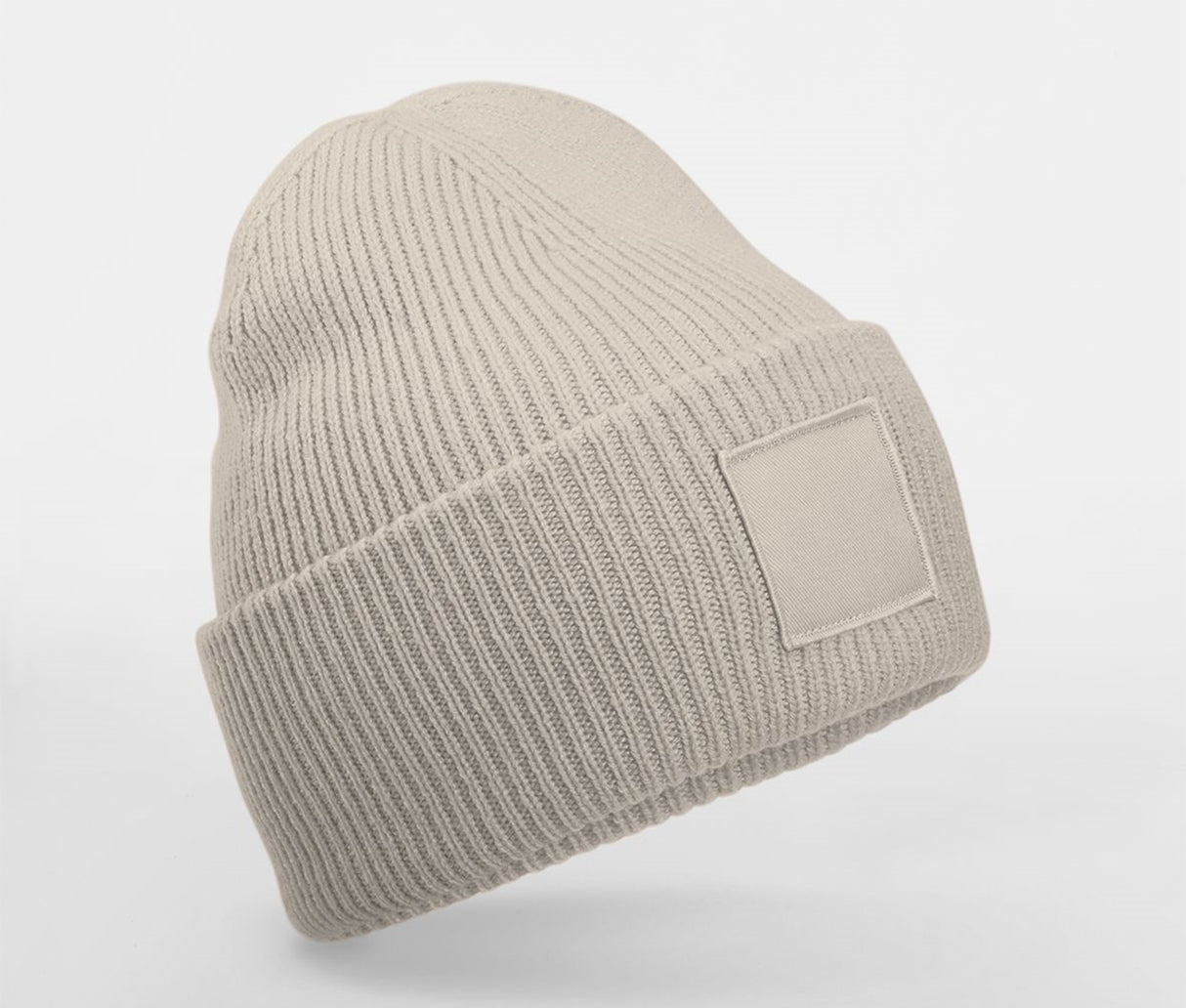 BEECHFIELD DEEP CUFFED TONAL PATCH BEANIE