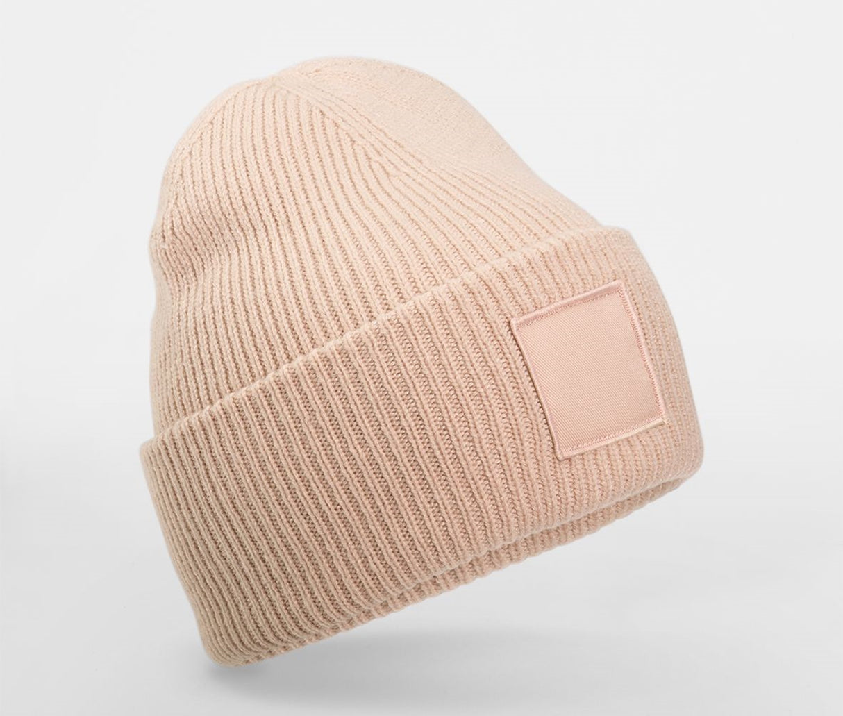 BEECHFIELD DEEP CUFFED TONAL PATCH BEANIE