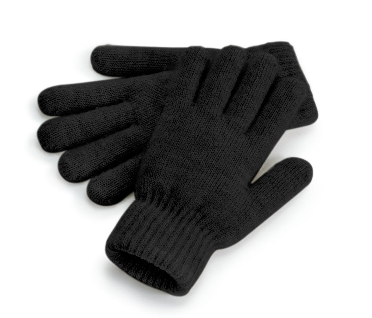 COSY RIBBED CUFF GLOVES