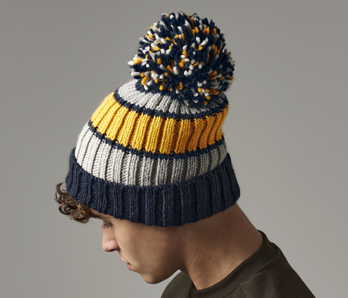 BEECHFIELD HYGGE STRIPED BEANIE