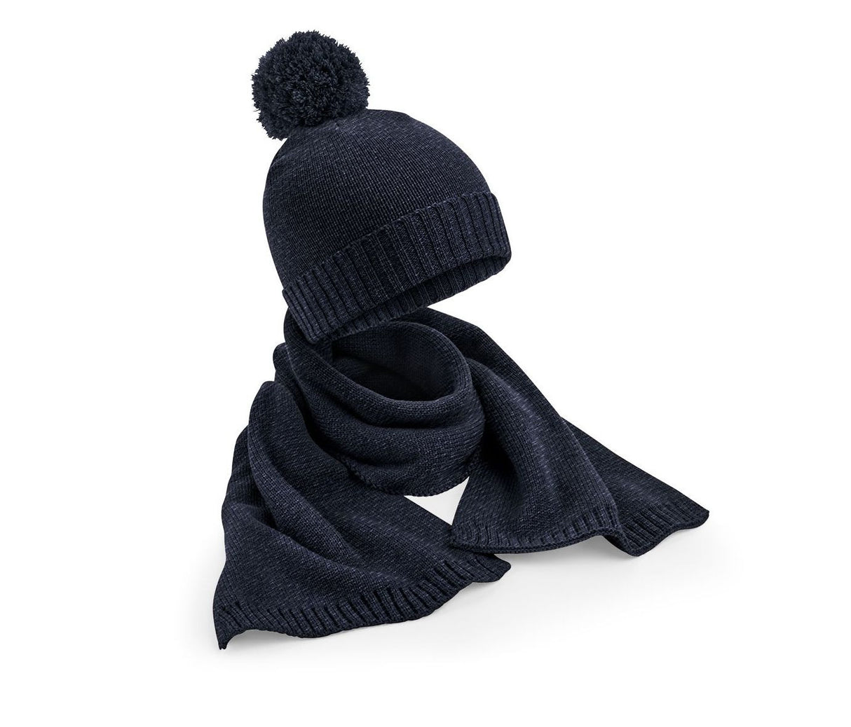 BEECHFIELD KNITTED SCARF AND BEANIE GIFT SET