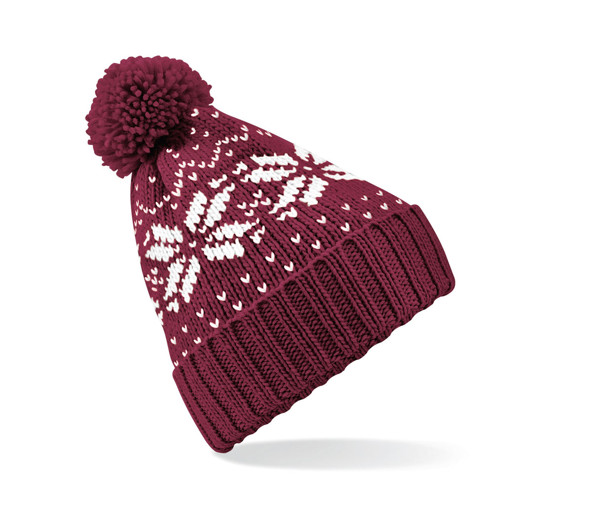 BEECHFIELD FAIR ISLE SNOWSTAR BEANIE