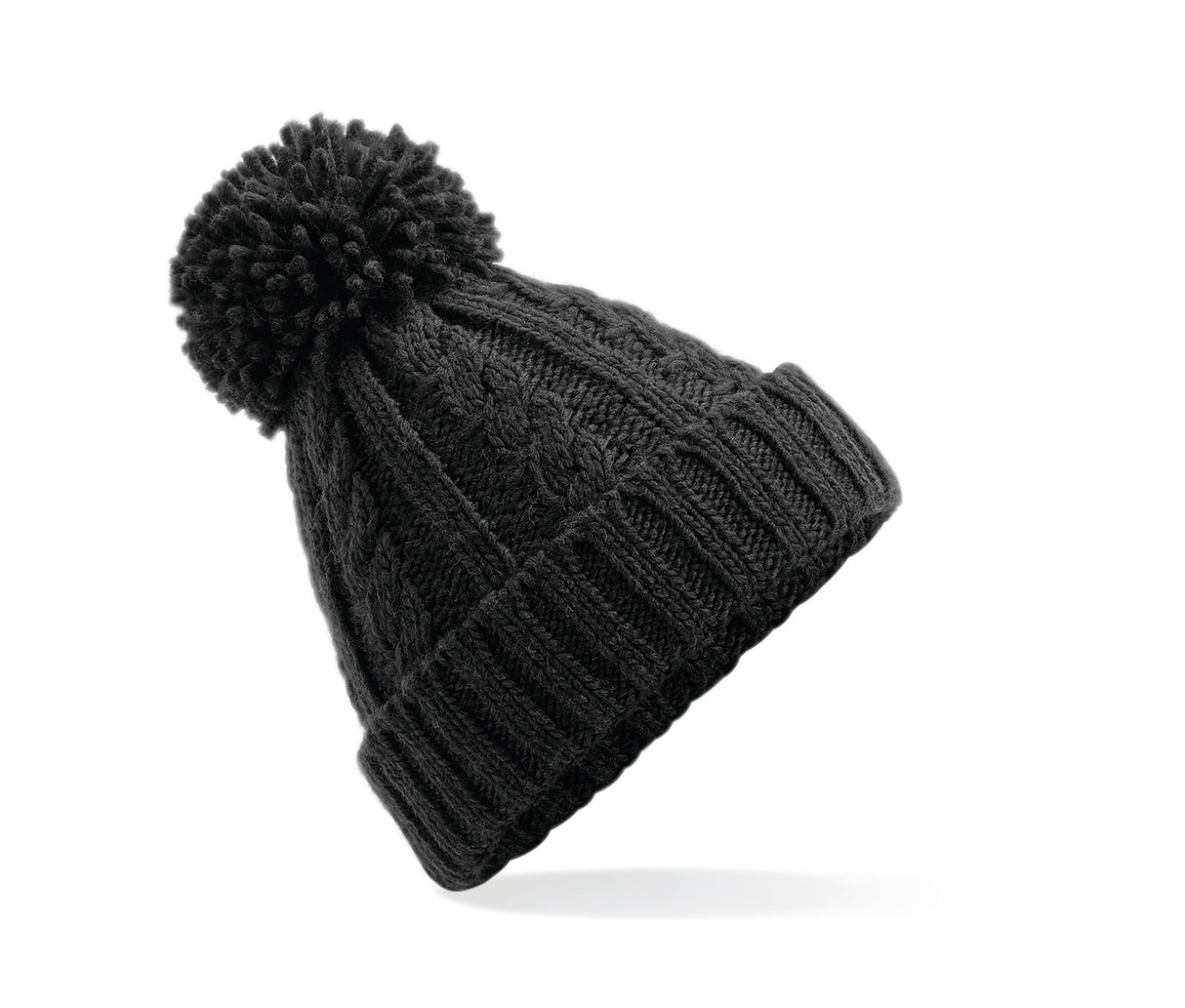 BEECHFIELD CABLE KNIT MELANGE BEANIE