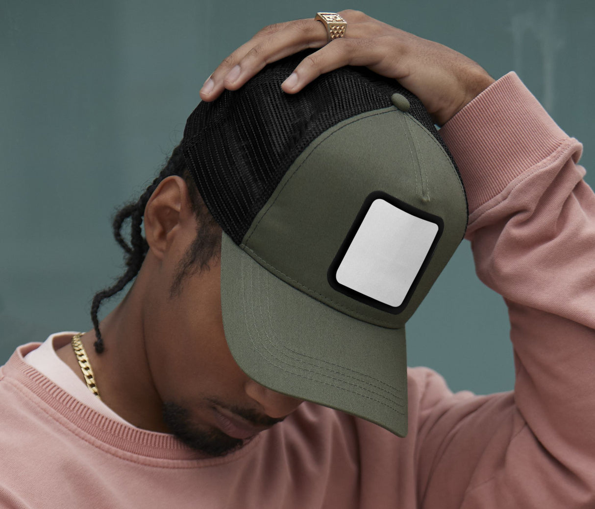 APPLIQUE PATCH 5 PANEL TRUCKER