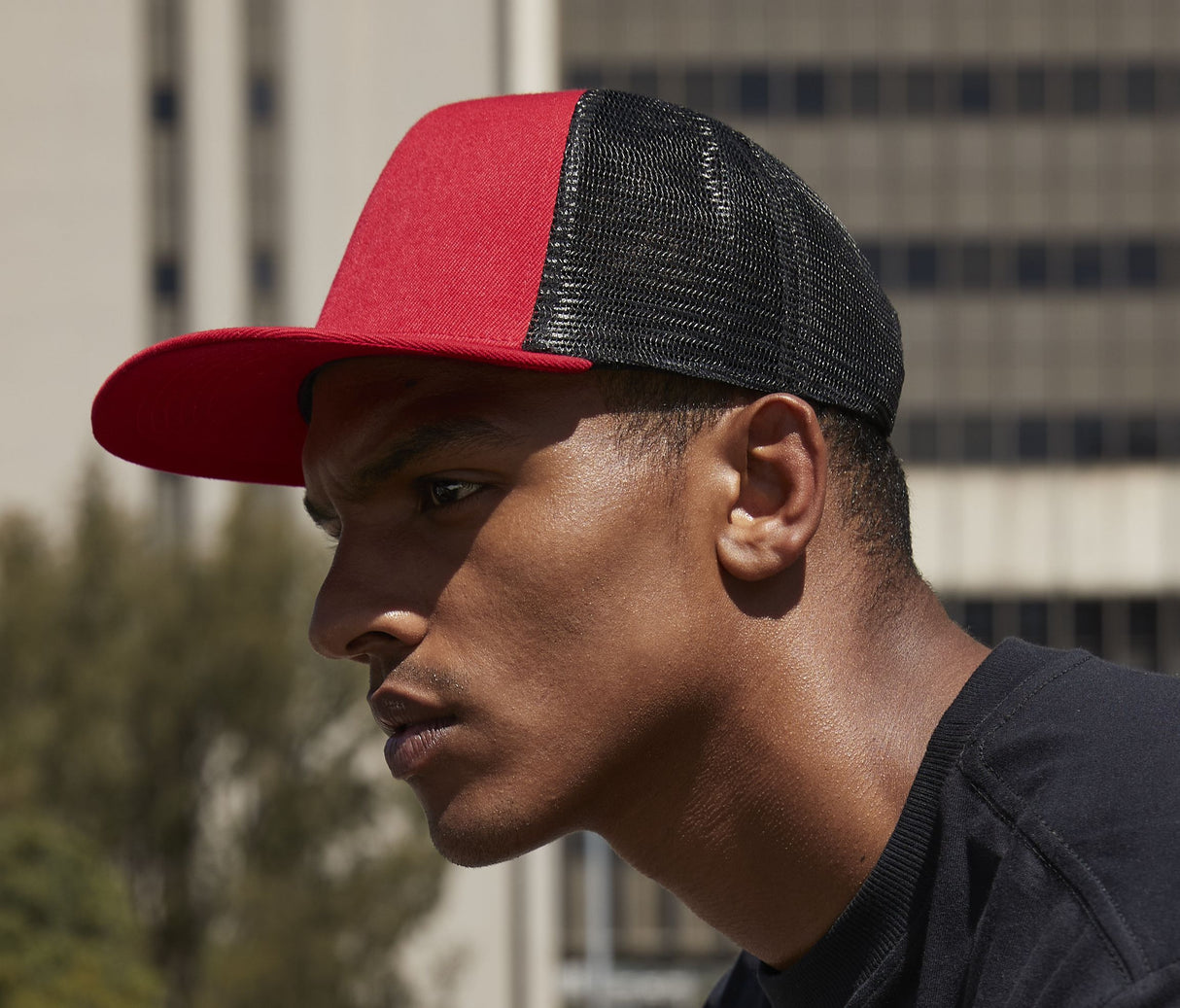 BEECHFIELD ORIGINAL FLAT PEAK 6 PANEL TRUCKER