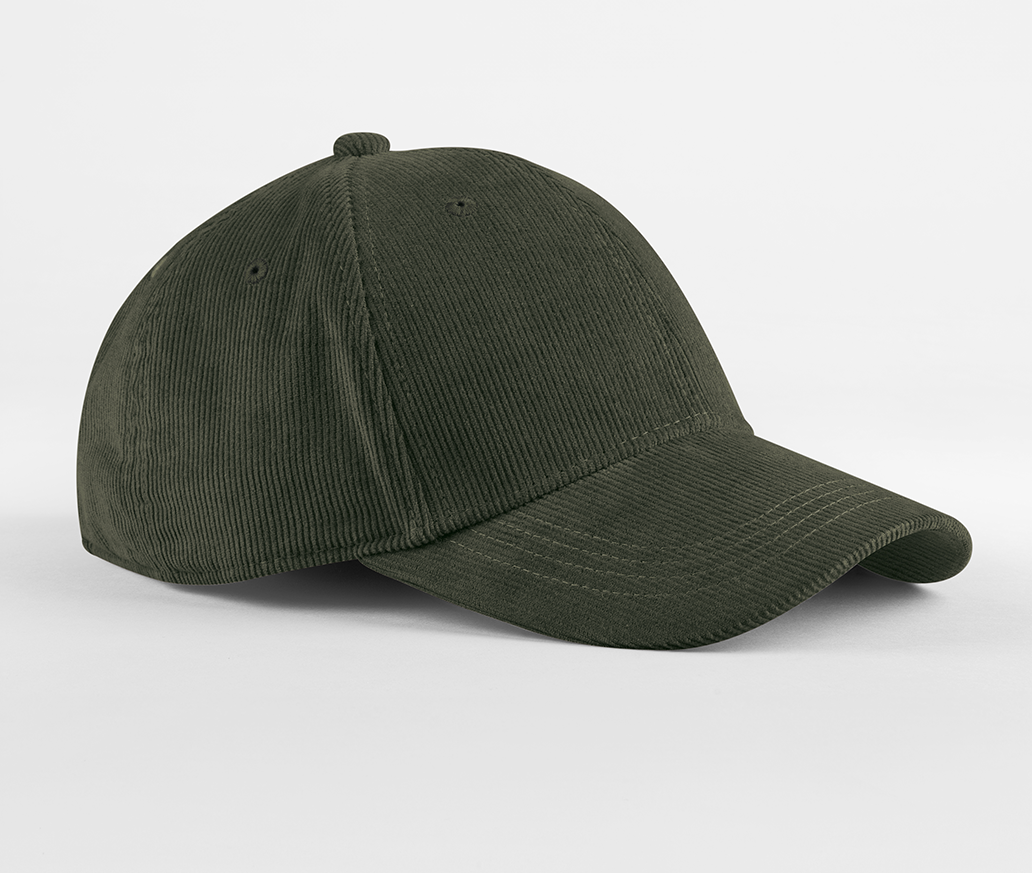 BEECHFIELD EARTHAWARE® ORGANIC CORD BASEBALL CAP