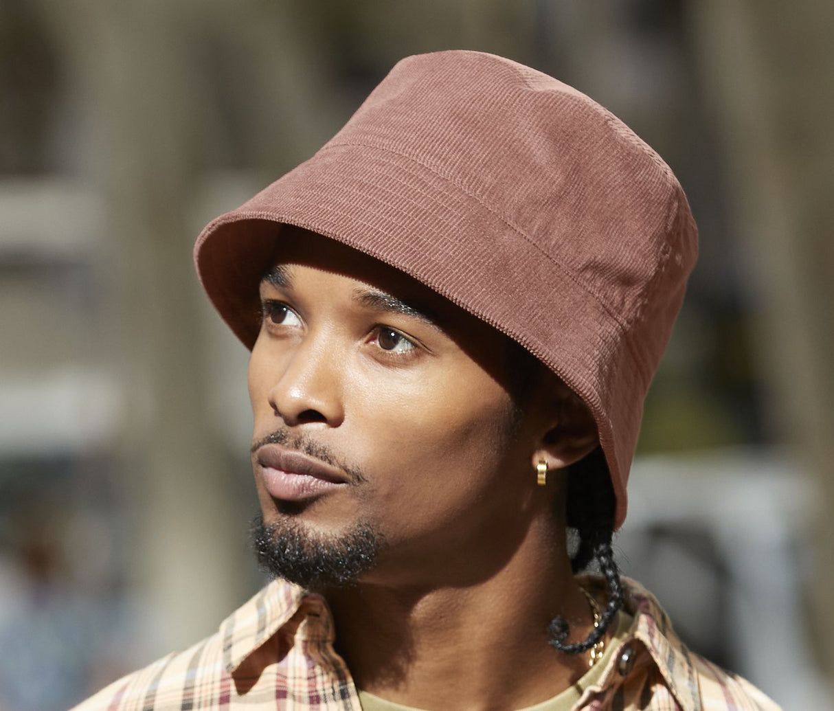 BEECHFIELD EARTHAWARE® ORGANIC CORD BUCKET HAT