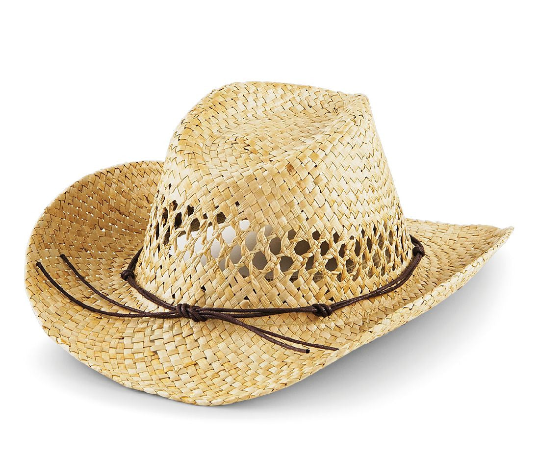 BEECHFIELD STRAW COWBOY HAT
