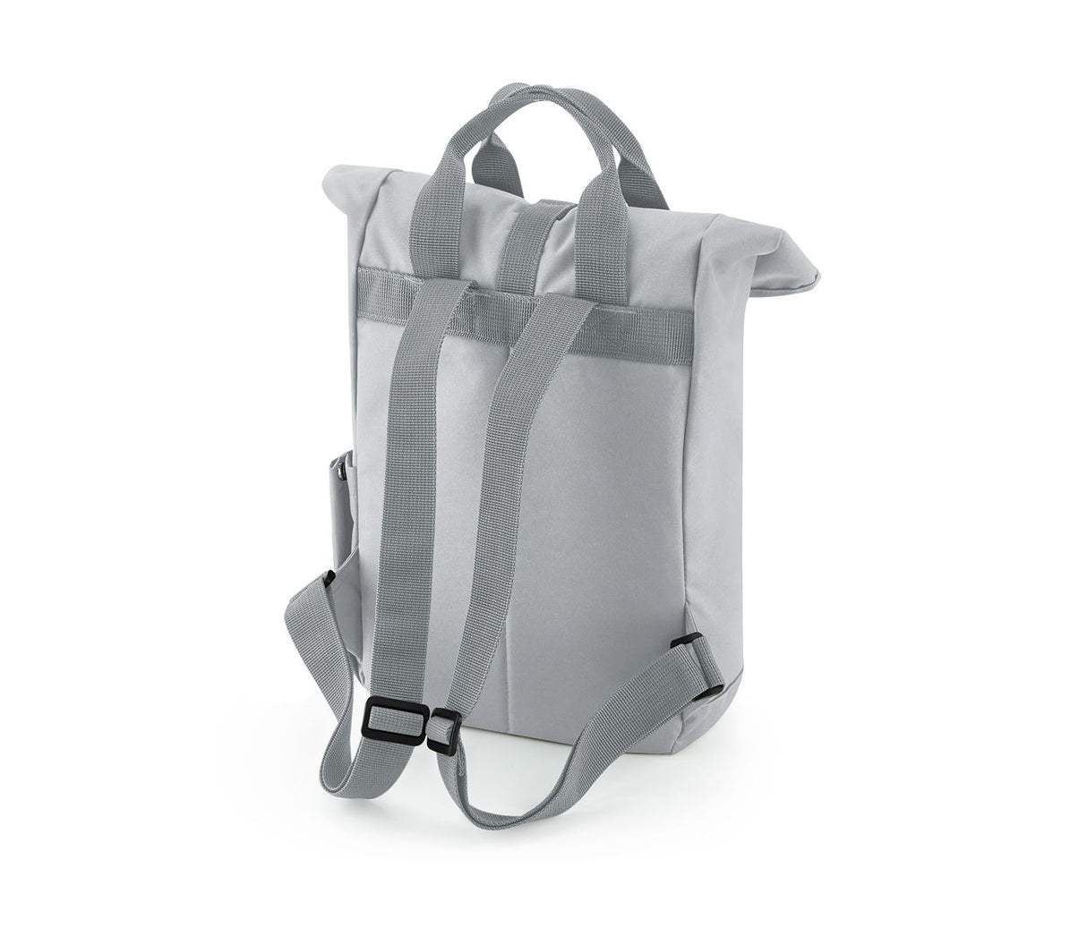 BAG BASE RECYCLED MINI TWIN HANDLE ROLL-TOP LAPTOP BACKPACK