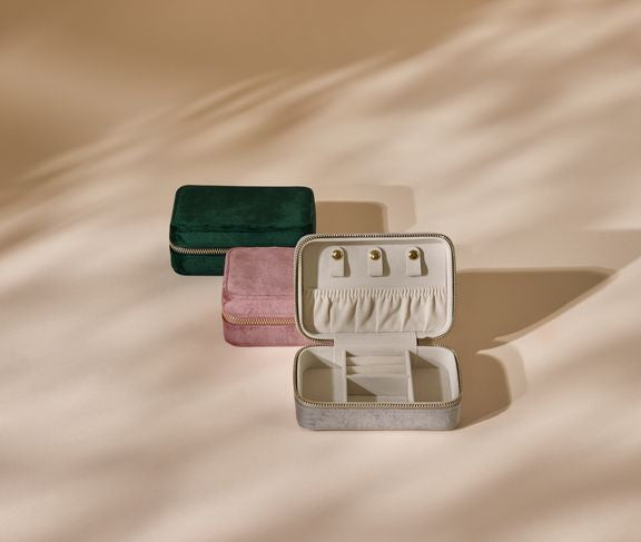 BAG BASE VELVET JEWELLERY CASE