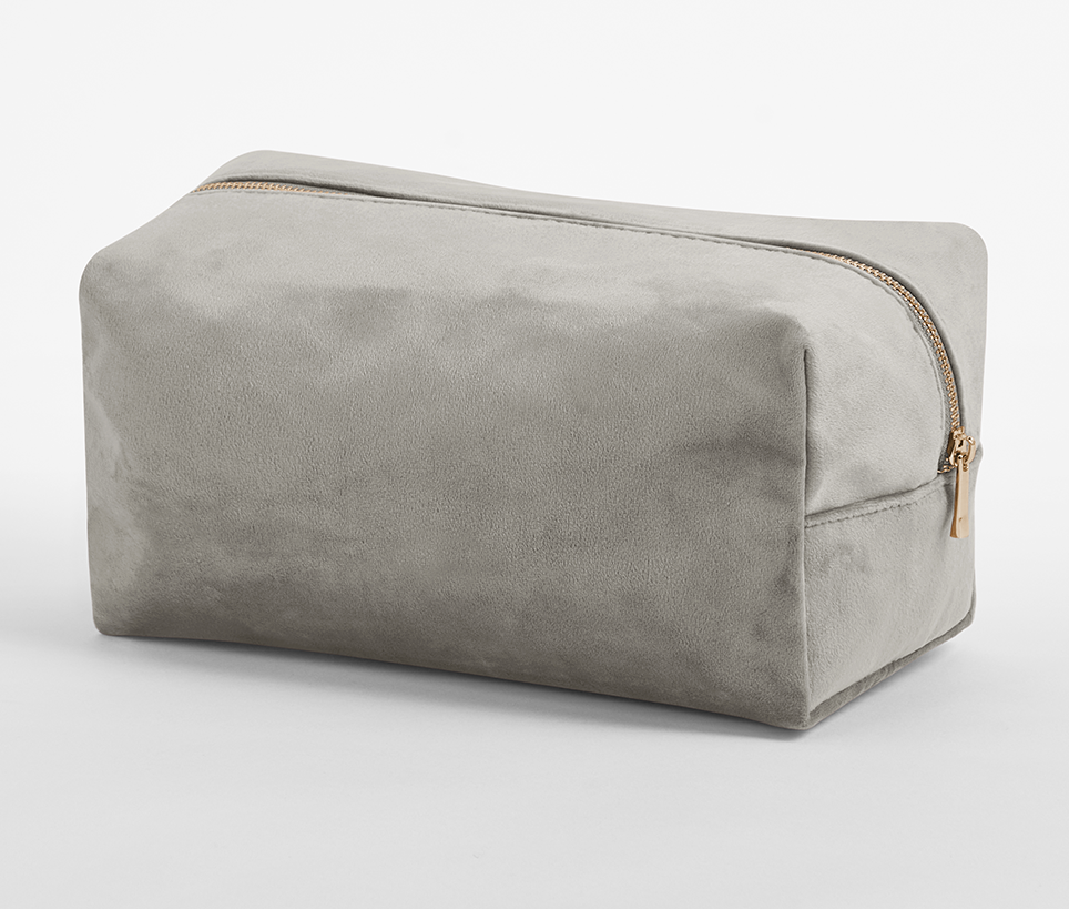 BAG BASE VELVET TOILETRY/ACCESSORY CASE