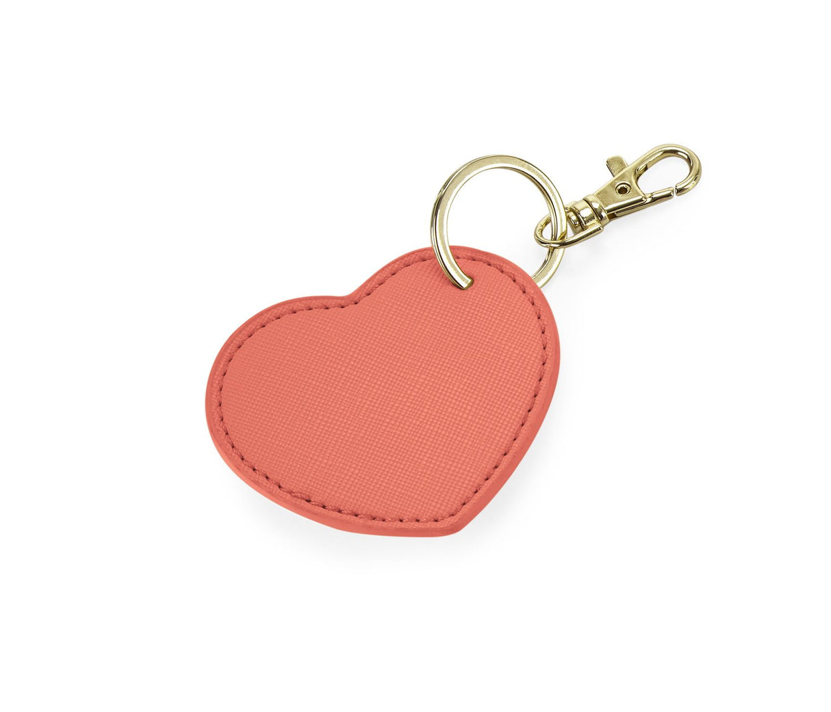 BAG BASE BOUTIQUE HEART KEY CLIP