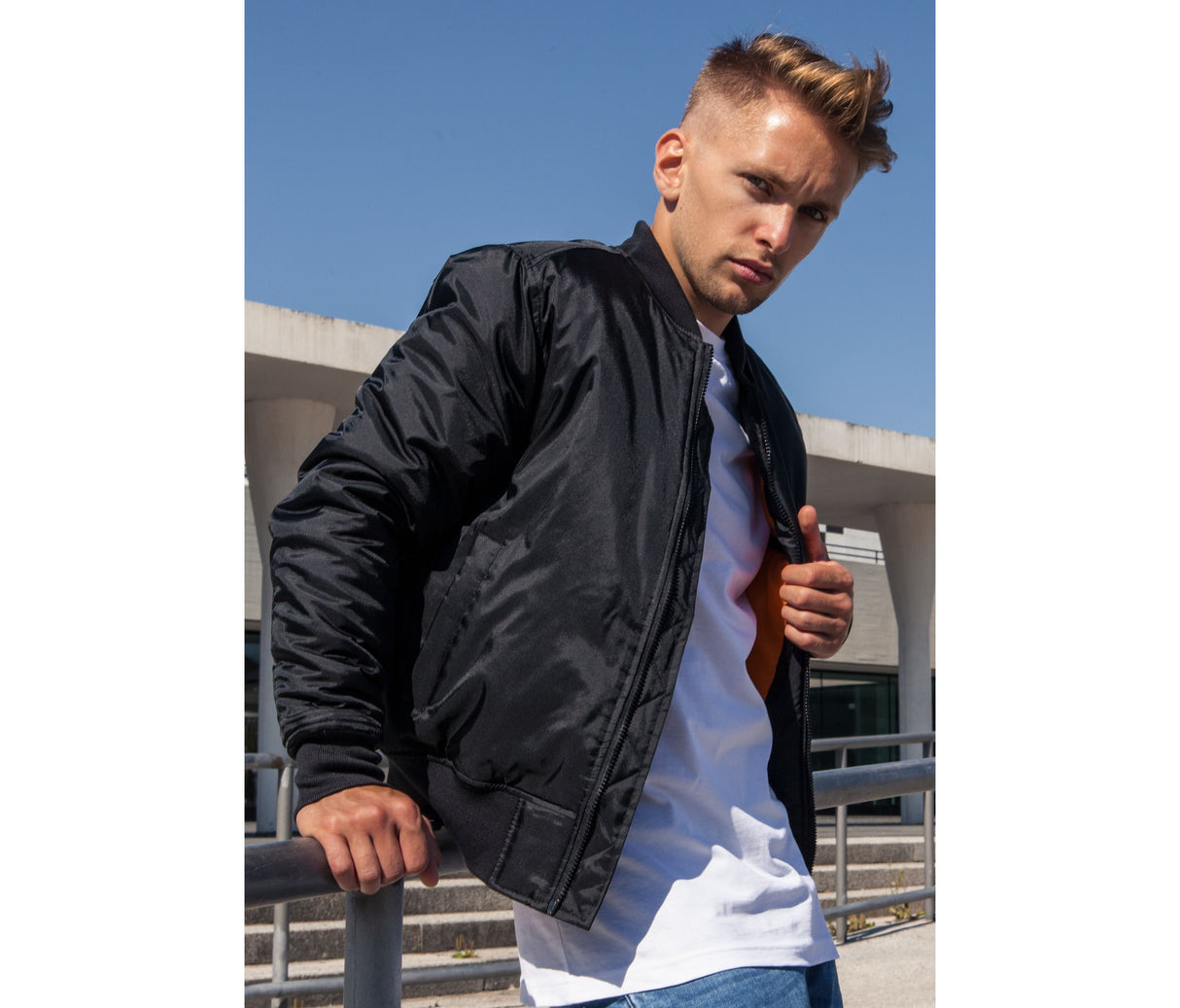 BUILD YOUR BRAND BOMBER JACKET