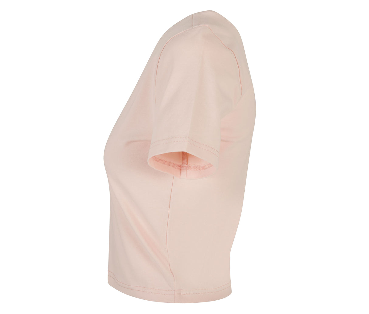 BUILD YOUR BRAND LADIES CROPPED TEE