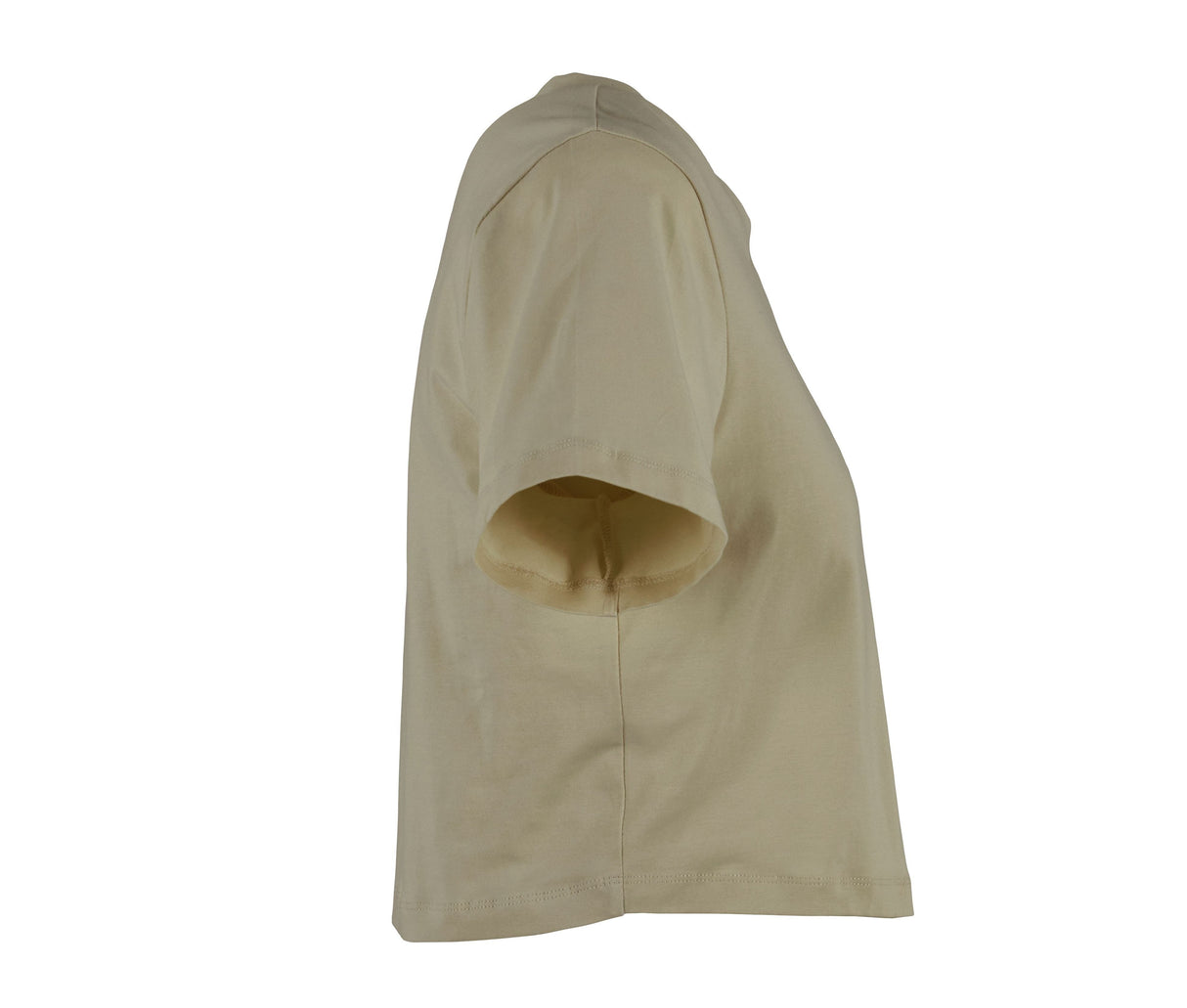 BUILD YOUR BRAND LADIES CROPPED TEE