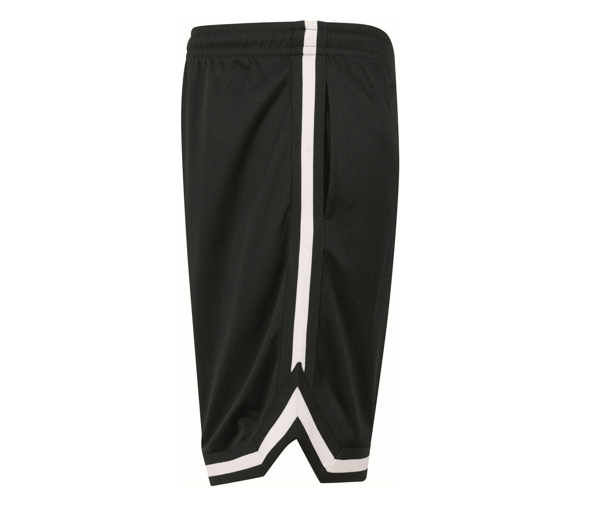 Two-tone mesh shorts