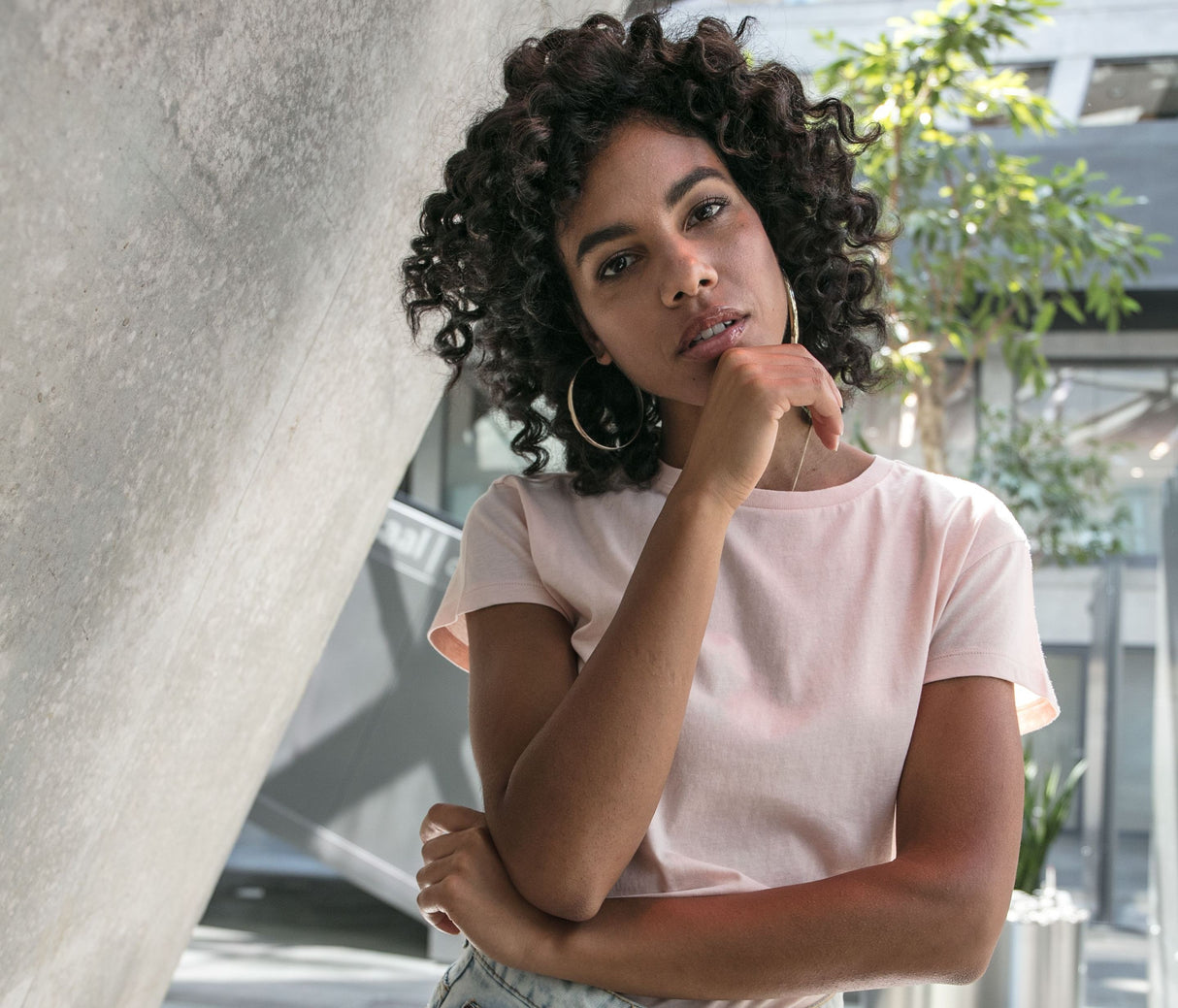 BUILD YOUR BRAND LADIES BOX TEE