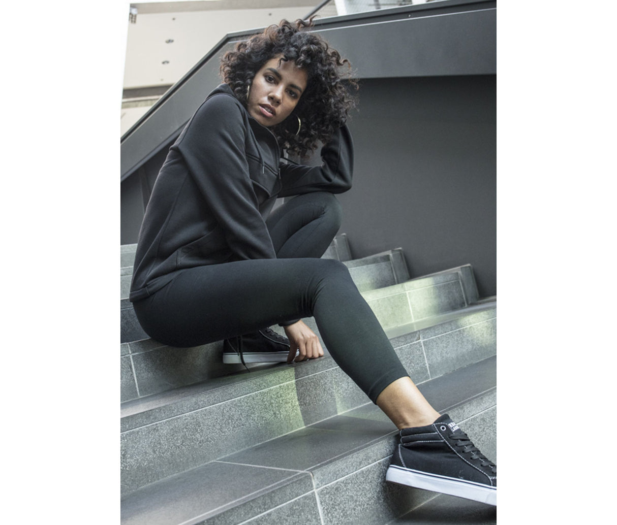 Ladies stretch jersey leggings