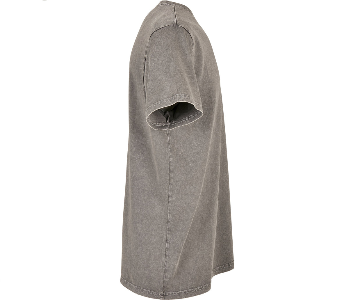 BUILD YOUR BRAND ACID WASHED ROUND NECK TEE