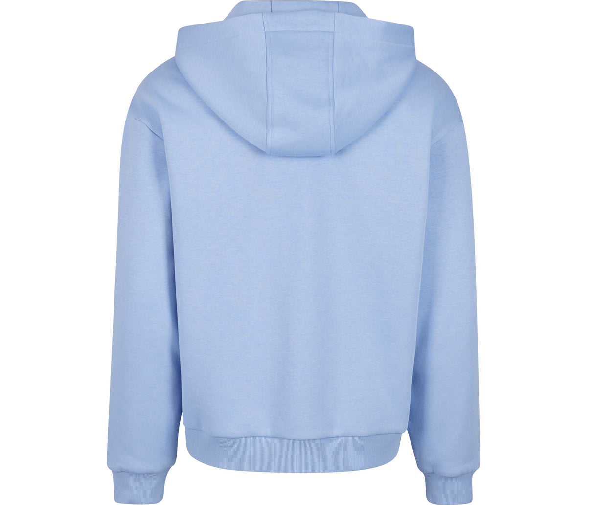 BUILD YOUR BRAND FLUFFY ZIP HOODY