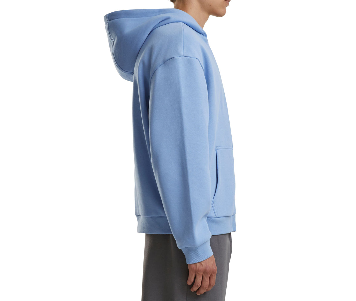 BUILD YOUR BRAND FLUFFY ZIP HOODY