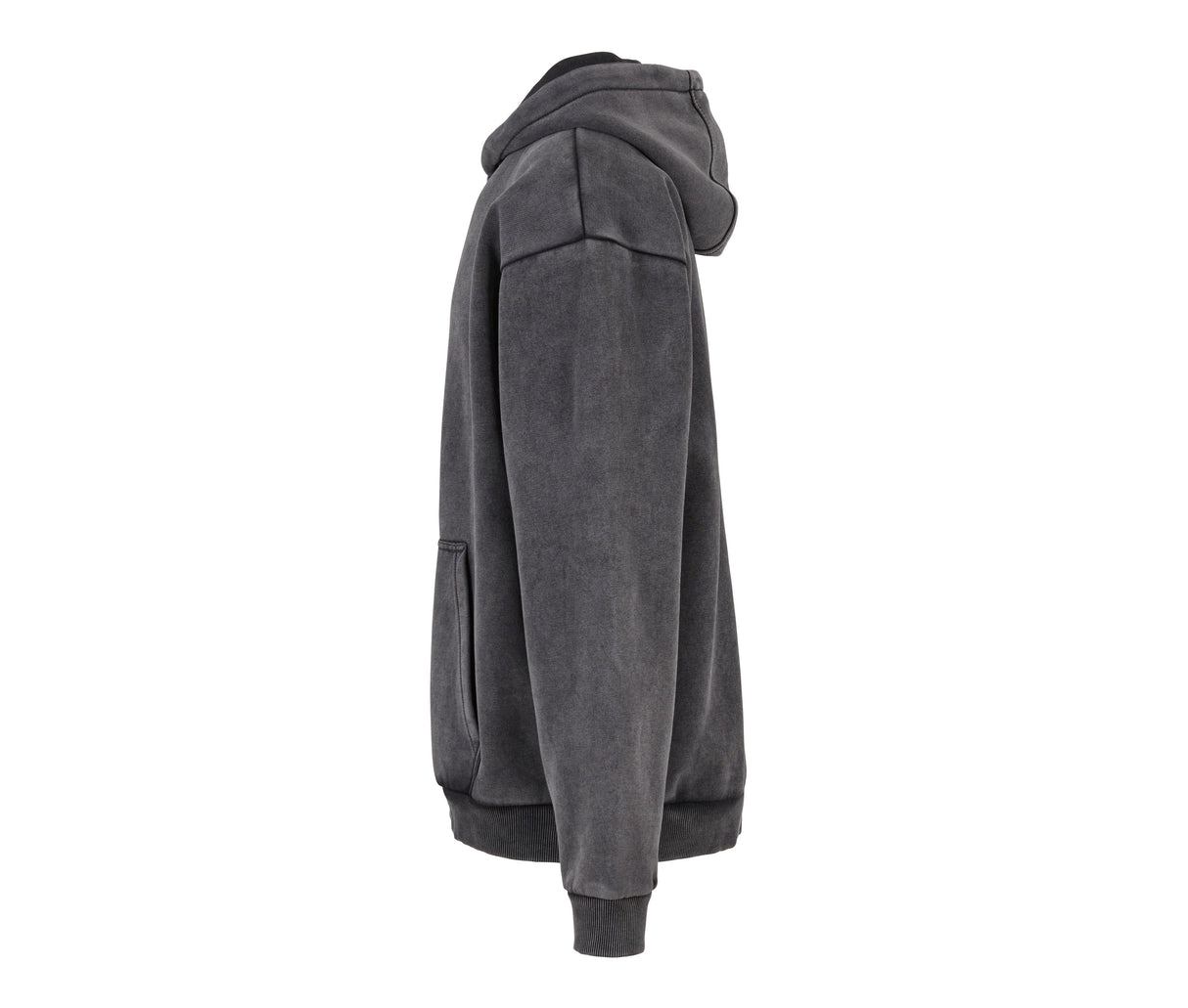 BUILD YOUR BRAND STONEWASH HEAVY HOODIE