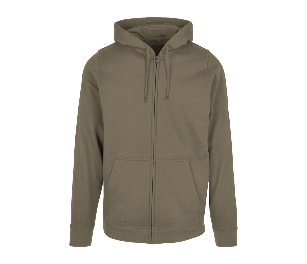 BUILD YOUR BRAND BASIC ZIP HOODY