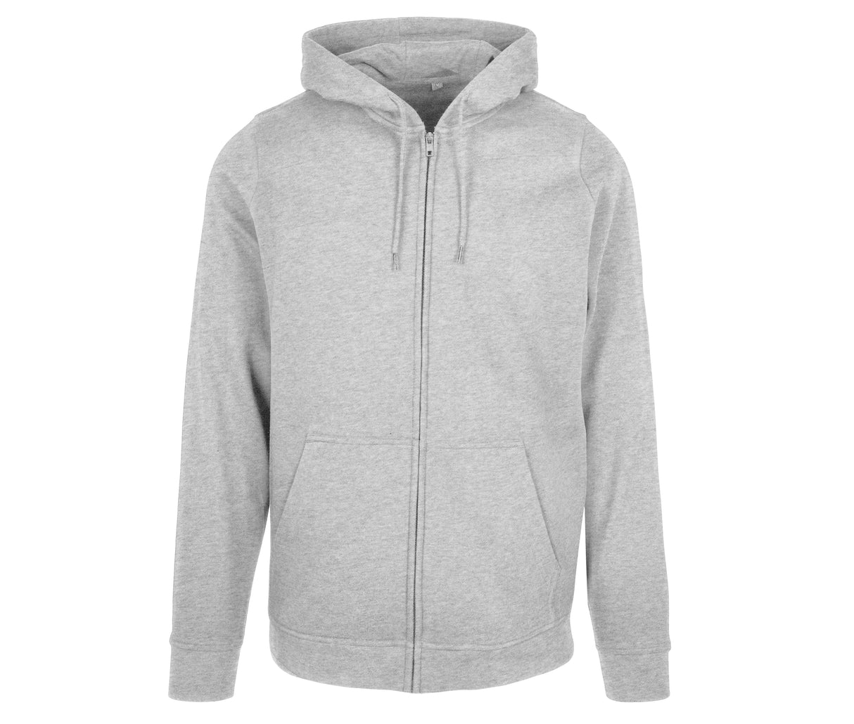 BUILD YOUR BRAND BASIC ZIP HOODY