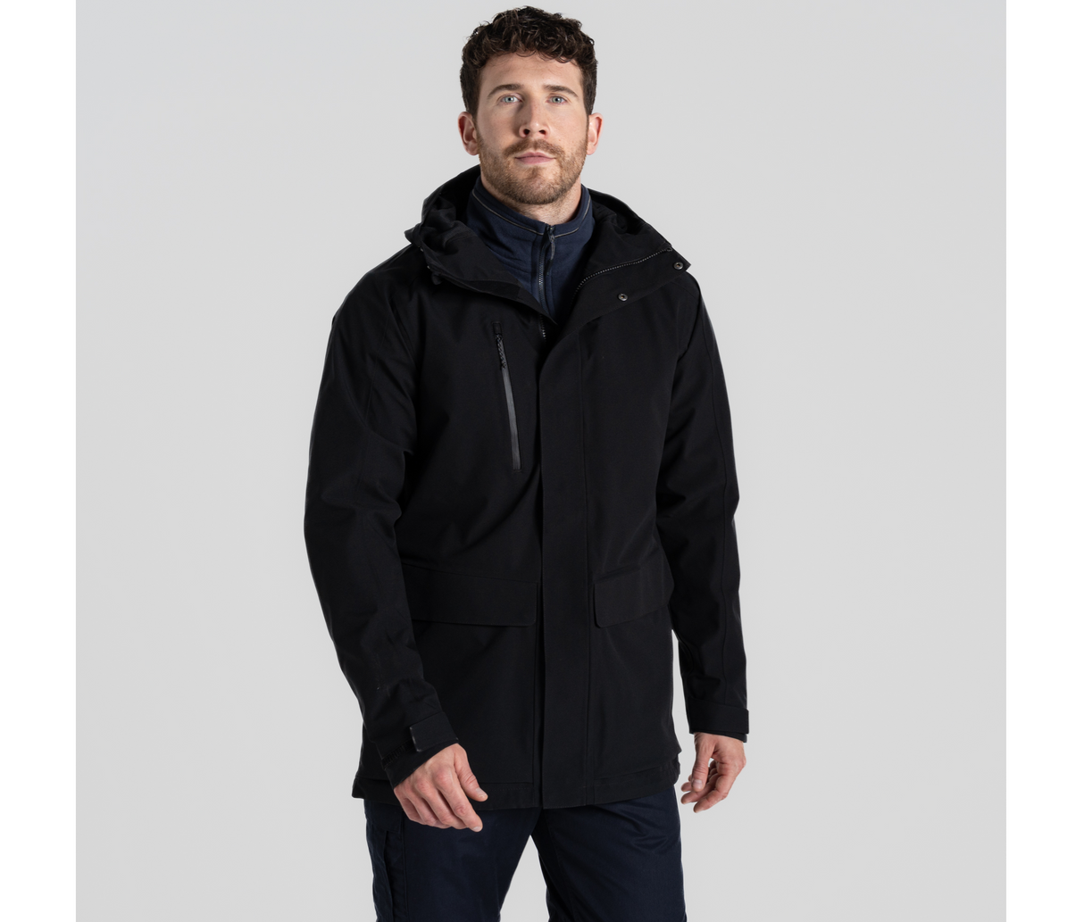 CRAGHOPPERS EXPERT KIWI PRO STRETCH LONG JACKET