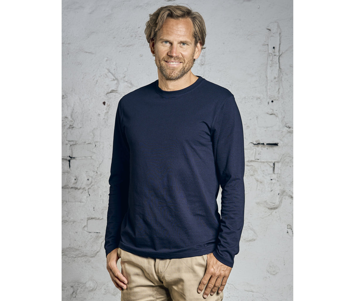 EXCD BY PROMODORO MEN'S LONG SLEEVE T-SHIRT