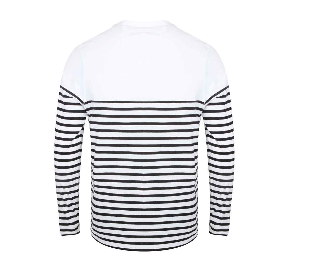 FRONT ROW LONG SLEEVED BRETON STRIPED T